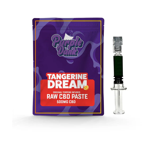 PURPLE DANK 1000MG CBD RAW PASTE WITH NATURAL TERPENES - TANGERINE DREAM