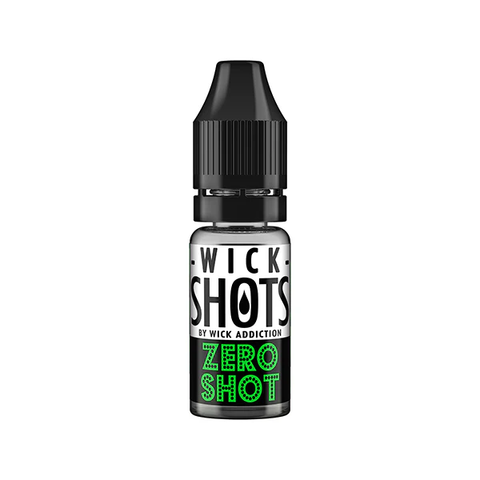 0MG WICK ADDICTION WICK SHOTS ZERO SHOT 10ML (70VG/30PG)