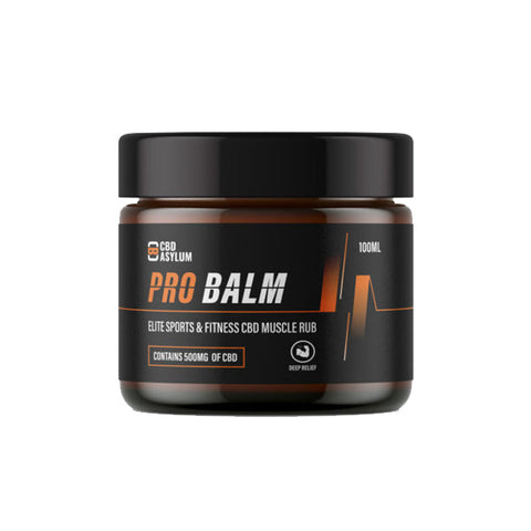 CBD Asylum 500mg CBD Pro Balm (BUY 1 GET 2 FREE)