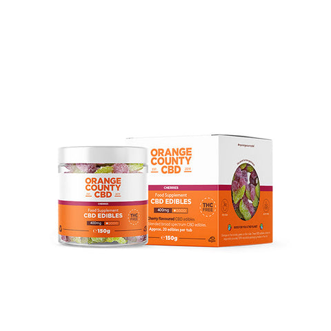 Orange County CBD 400mg Gummies - Small Pack