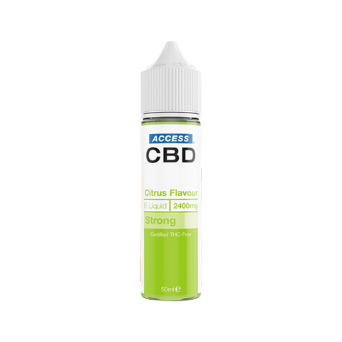 Access CBD 2400mg CBD E-liquid 50ml (60PG/40VG)