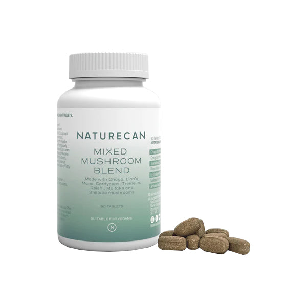 Naturecan Mixed Mushroom Blend Tablets - 90 Tabs