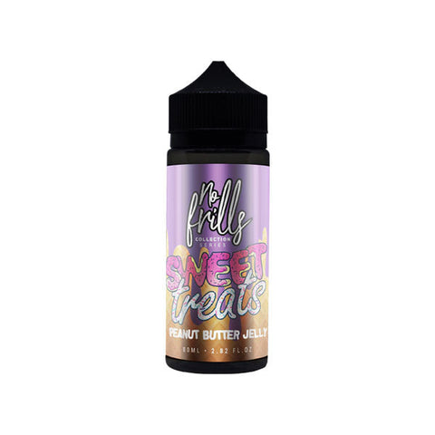 No Frills Collection Sweet Treats 80ml Shortfill 0mg (80VG/20PG)