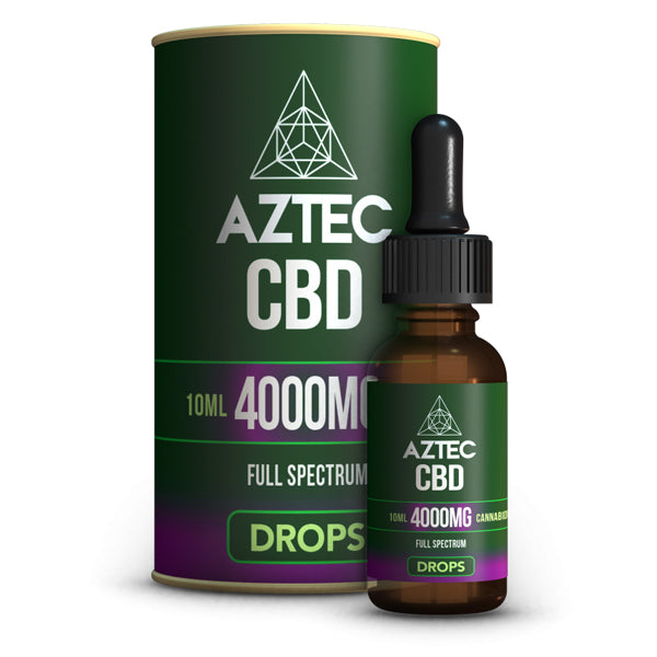 Aztec CBD Full Spectrum Hemp Oil 4000mg CBD 10ml