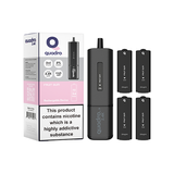 20mg Quadro 2.4K Pod Vape Kit Black Series 2400 Puffs