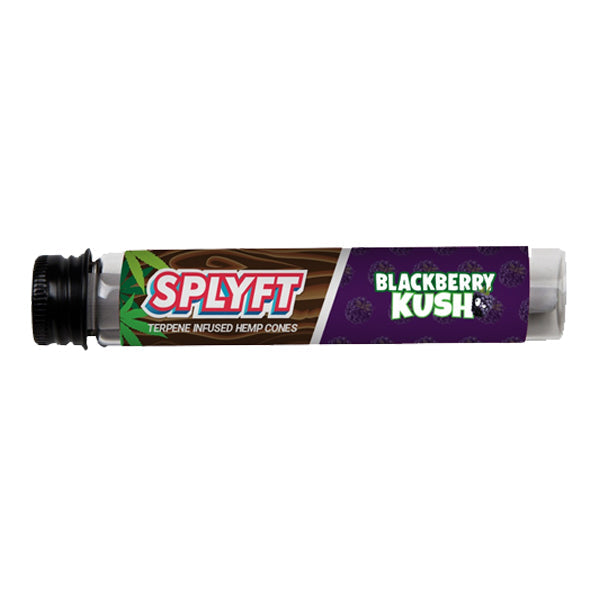 SPLYFT Cannabis Terpene Infused Hemp Blunt Cones – Blackberry Kush