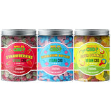 Why So CBD? 2000mg Broad Spectrum CBD Large Vegan Gummies - 11 Flavours