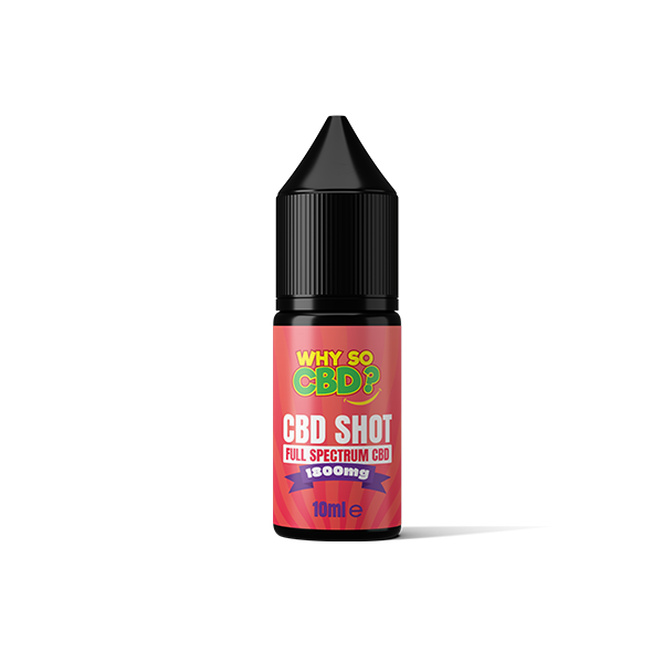 Why So CBD? 1800mg Full Spectrum CBD Shot 10ml